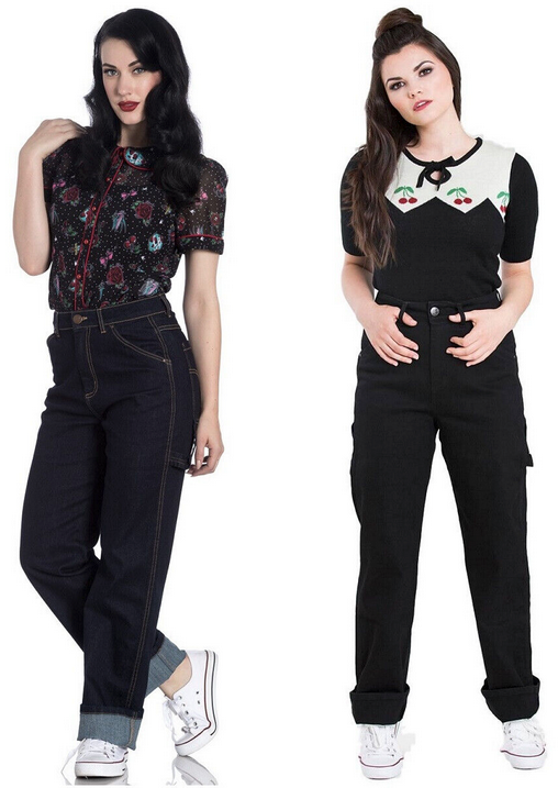 Hell Bunny Carpenter Jeans